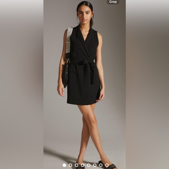 by anthropologie vest mini dress Sunday in Brooklyn NWT Anthropologie Sweater Vest Mini Dress Green XS